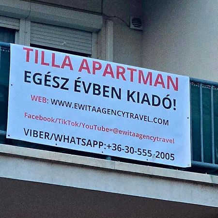TILLA Stúdió Apartman Hajdúszoboszló Exterior foto