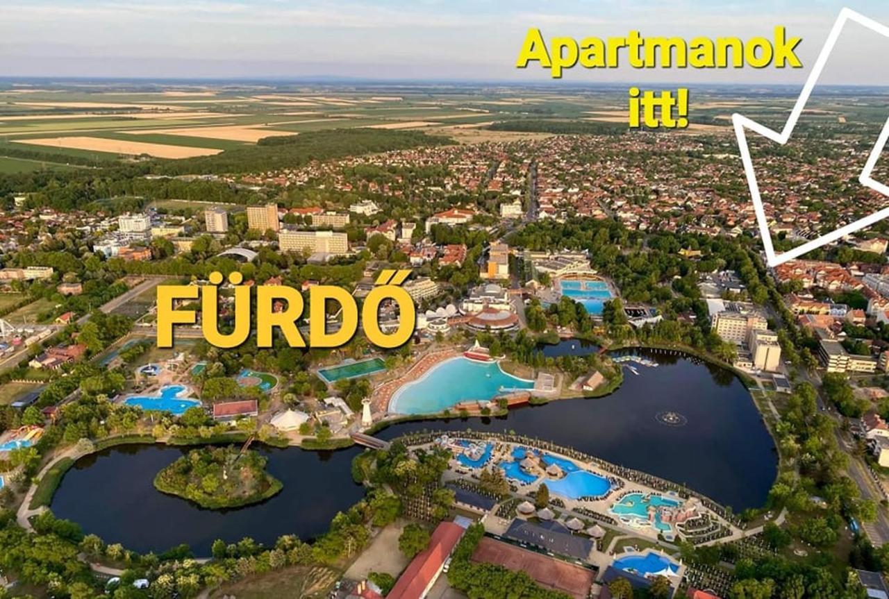 TILLA Stúdió Apartman Hajdúszoboszló Exterior foto