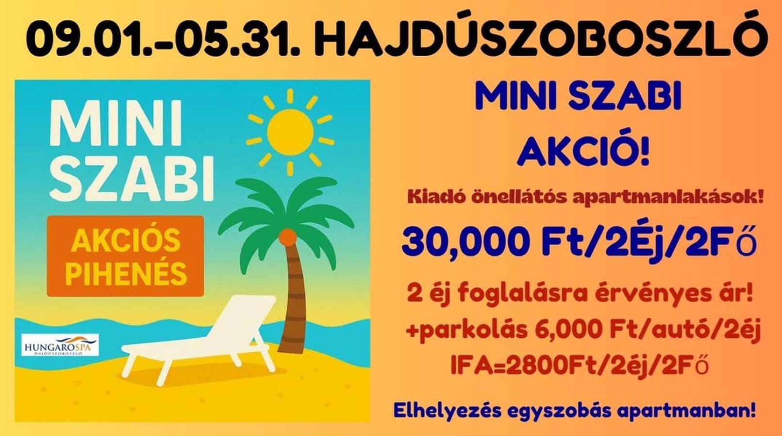 TILLA Stúdió Apartman Hajdúszoboszló Exterior foto